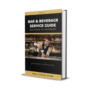Bar & Beverage Service Guide – Beginner to Advanced