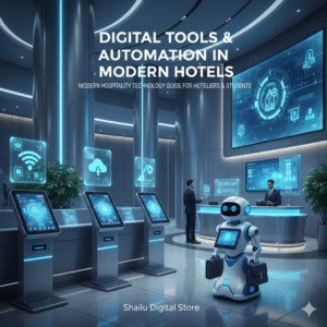 Digital Tools & Automation in Modern Hotels – Smart Hospitality Guide